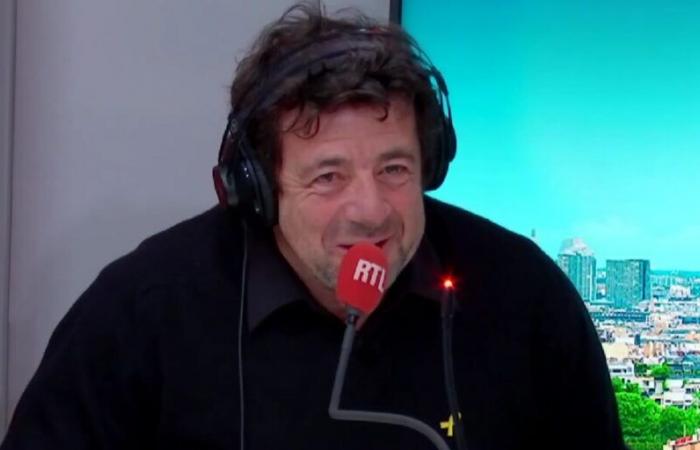 Patrick Bruel conmovido por la tierna sorpresa de su hijo Léon en directo por RTL