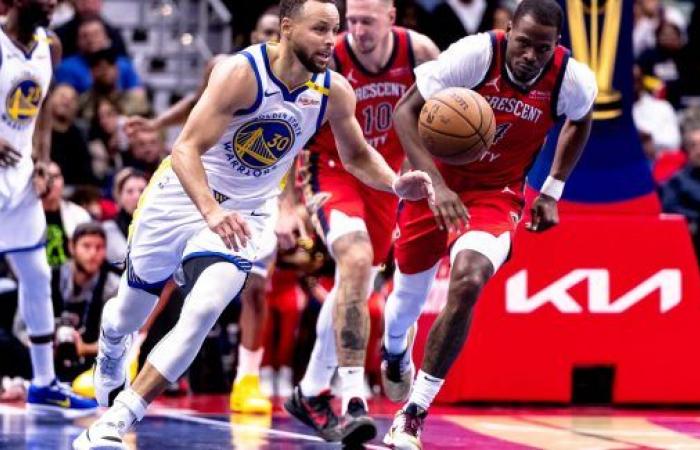 Los Warriors se escapan por poco en Nueva Orleans • Basket USA