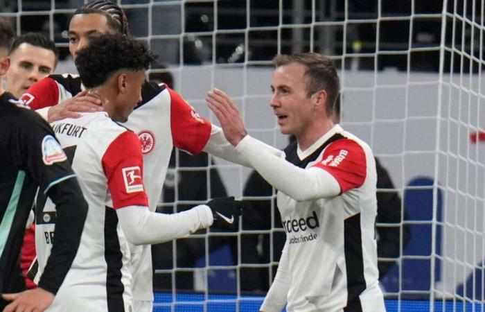 El Frankfurt es el primer perseguidor del Bayern tras el error del Leipzig