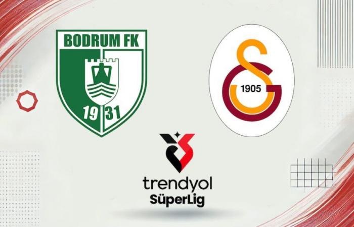 Transmisión en vivo del partido Bodrum FK-Galatasaray (semana 13 de la Superliga)