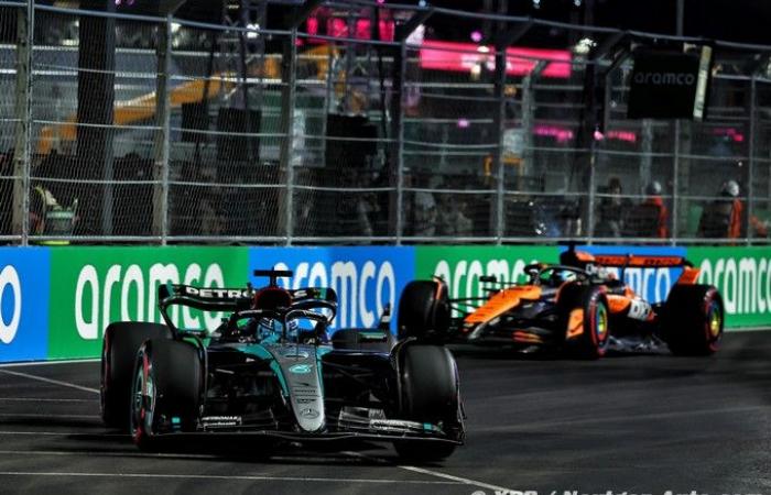 Fórmula 1 | Russell consigue la pole en Las Vegas, ¡Gasly largará tercero!