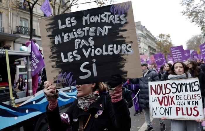 Manifestaciones contra la violencia contra las mujeres en toda Francia