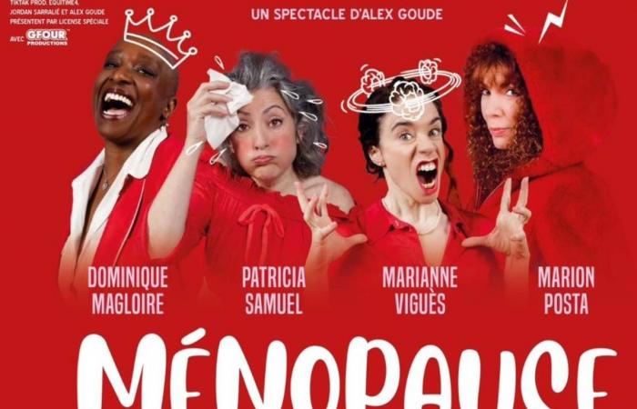 Los autobuses salen de Orleans para ir a reírse a París de “La menopausia, la comedia que revoluciona las reglas”