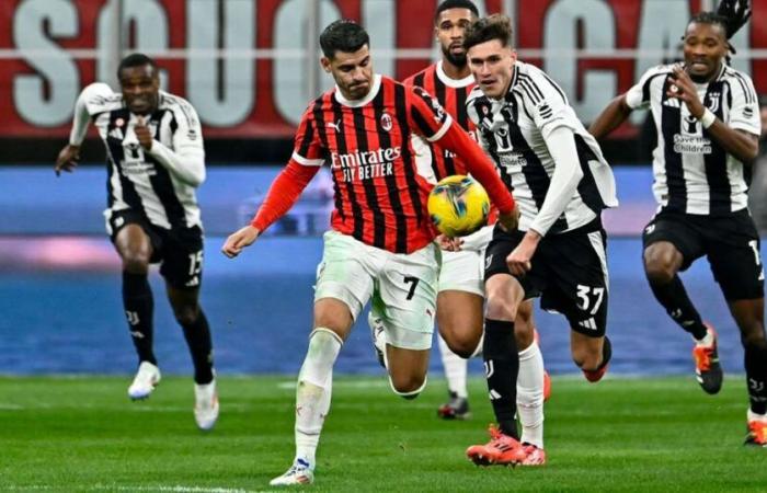 Los bianconeri mantienen un comienzo invicto tras el empate de los rossoneri