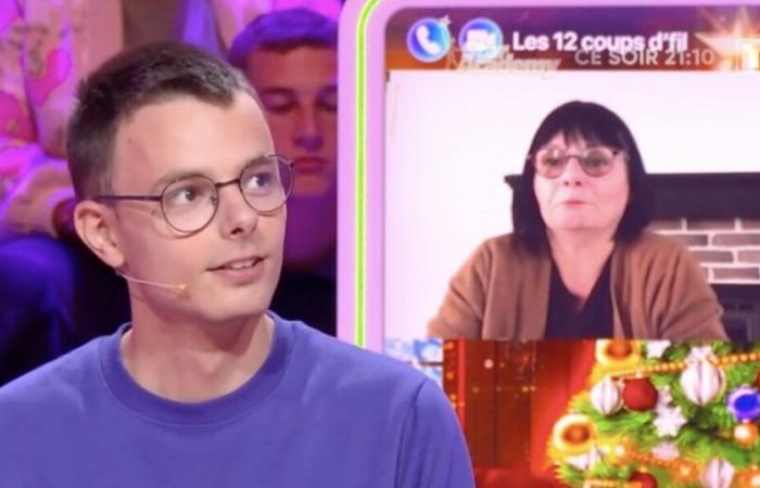 Emilien (Les 12 coupes de midi) avergonzado por las vergonzosas confidencias de su madre en TF1