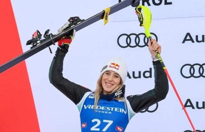 Lara Colturi, segunda en el slalom Gurgl y joya mundial del esquí (esquí alpino)