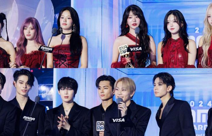 Los ganadores del 2do día de los MAMA AWARDS 2024 – K-GEN