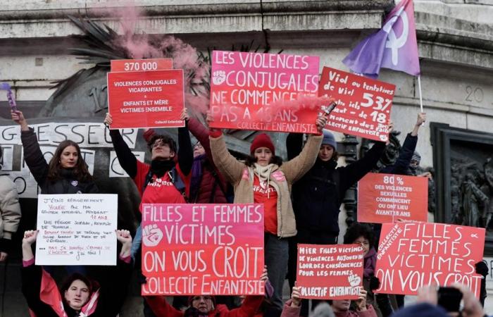 Manifestaciones contra la violencia contra las mujeres en toda Francia