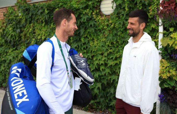 Tenis: Andy Murray entrenará a Novak Djokovic