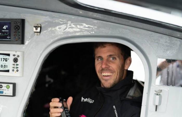 Vendée Globe. En problemas en la crisis, Tanguy Le Turquais acompañado por… Derrick, un pájaro