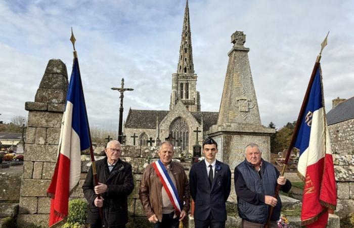 Costas de Armor. A sus 18 años, Mewen es una orgullosa abanderada de los veteranos de Bretaña.