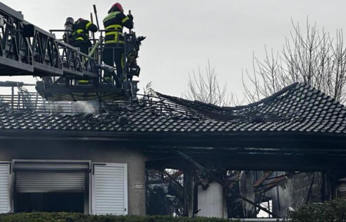 Meurthe y Mosela. Un incendio destruyó un pabellón en Ludres este sábado por la mañana