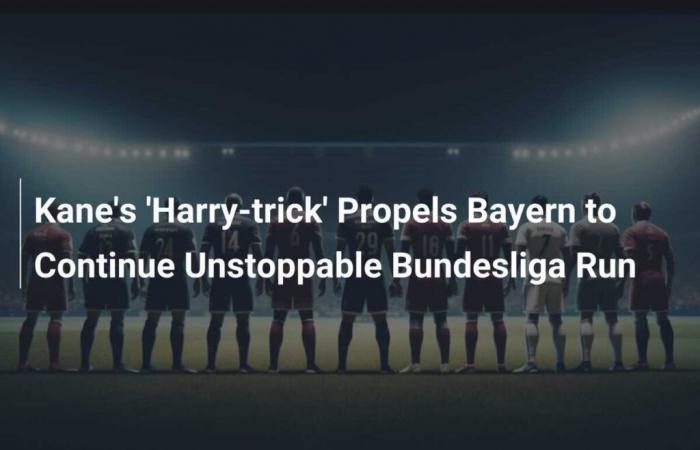 El ‘truco de Harry’ de Kane impulsa al Bayern a continuar su racha imparable en la Bundesliga