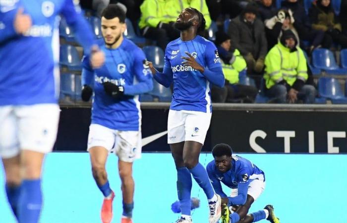 Noche difícil con un final productivo: el líder Genk finaliza tras su séptima victoria consecutiva en casa