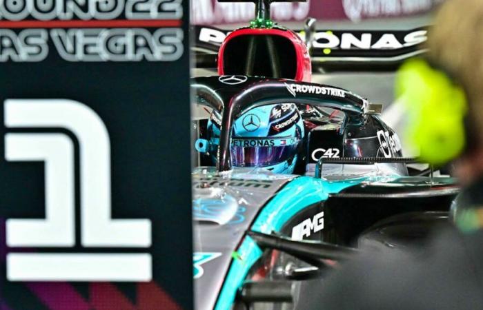 Fórmula 1: George Russell en la pole position en el GP de Las Vegas