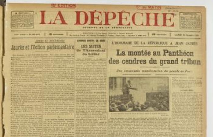 Hace cien años, Jean Jaurès entró en el Panteón: sumergiéndose en los archivos del acontecimiento