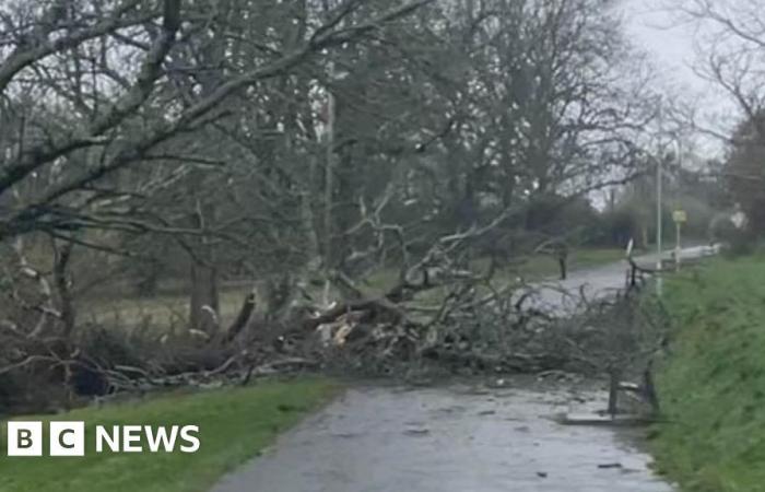 La tormenta Bert trae viento y lluvia al suroeste