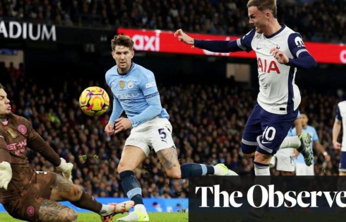 Tottenham goleó 4-0 al Manchester City y dejó a Pep Guardiola tambaleándose | primera división