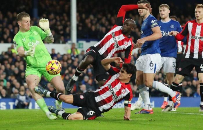 Everton 0-0 Brentford: Final | Los Blues no pueden anotar ni vencer a los Bees de diez hombres