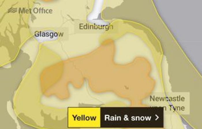 Storm Bert más reciente: Met Office emite una severa advertencia de “riesgos múltiples” mientras la nieve, la lluvia y el viento azotan el Reino Unido