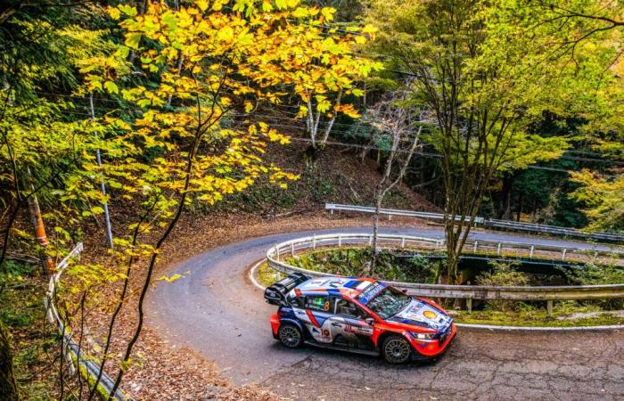 Clasificación SS16 Rally Japón 2024