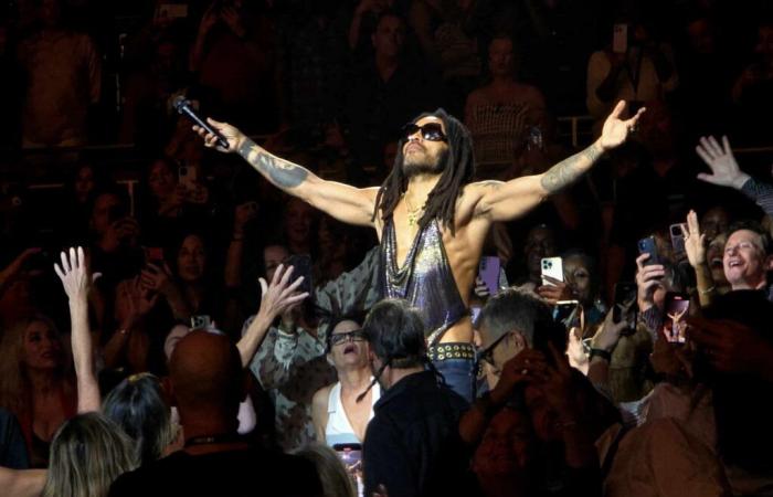 “Desmontó el lavabo, el inodoro…”, recibe Nagui a Lenny Kravitz, todo se tuerce en “Taratata”