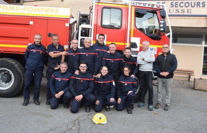 Rodez. Éric Auguste guarda la manguera contra incendios en el centro de urgencias