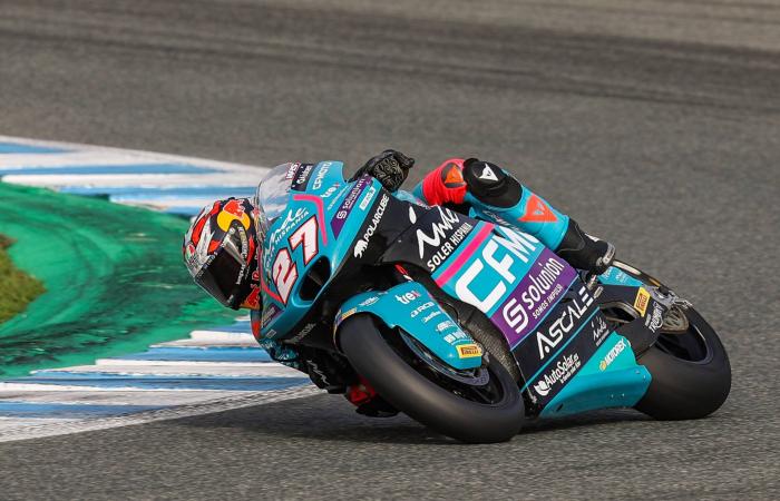 Moto2, Test de Jerez – David Alonso recuerda su debut en Moto2