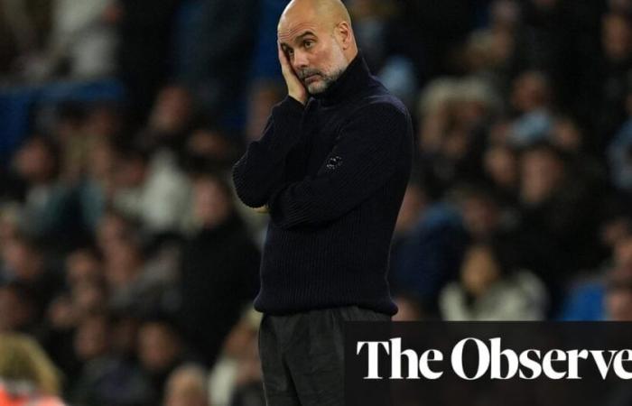 “Somos frágiles defensivamente”: Pep Guardiola admite que las esperanzas de título se están desvaneciendo | ciudad de manchester