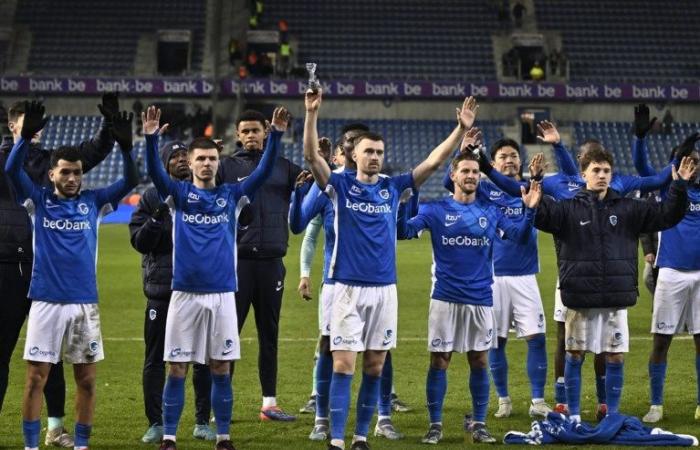 La noche difícil tuvo un final productivo contra el Charleroi: el líder Racing Genk finalizó tras su séptima victoria consecutiva en casa