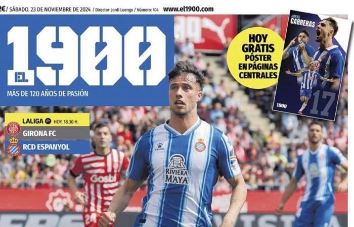 Portada ‘El 1900’ del sábado 23 de noviembre de 2024