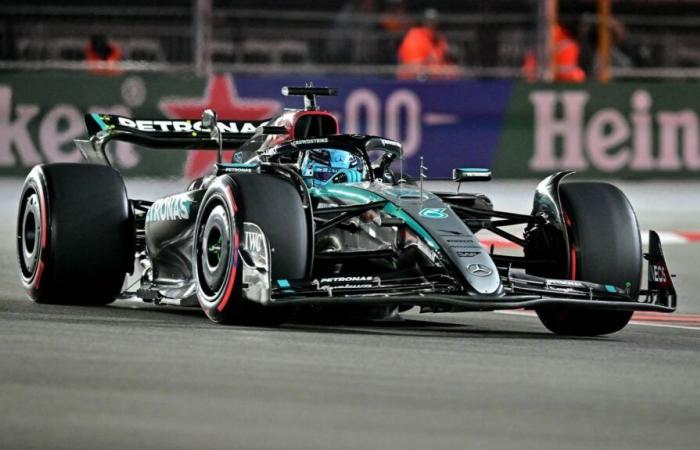 F1 Las Vegas: Russell domina los últimos entrenamientos libres antes de la clasificación