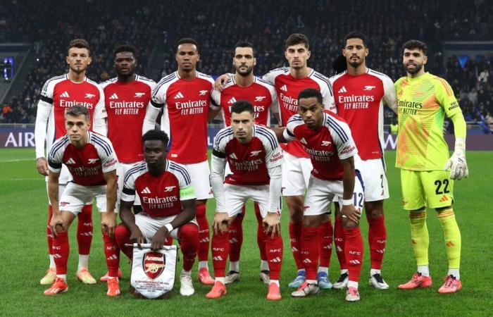 Equipo confirmado del Arsenal para enfrentarse al Nottm Forest: Jesús es titular, Partey, Havertz y Rice en el banquillo