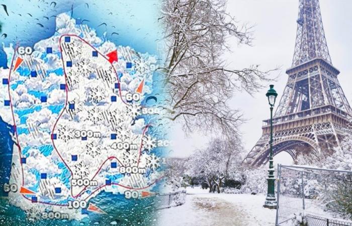 ¿Este episodio de nieve confirma una Navidad bajo la nieve en Francia?