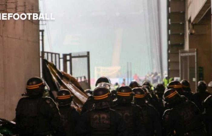 Los seguidores del MHSC regresan a Montpellier sin ver el partido