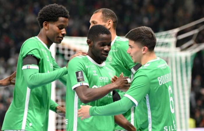 Saint-Étienne gana el partido del miedo al Montpellier