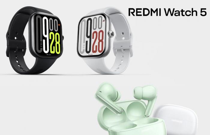 Redmi Watch 5 y Buds 6 Pro se lanzarán junto con la serie Redmi K80