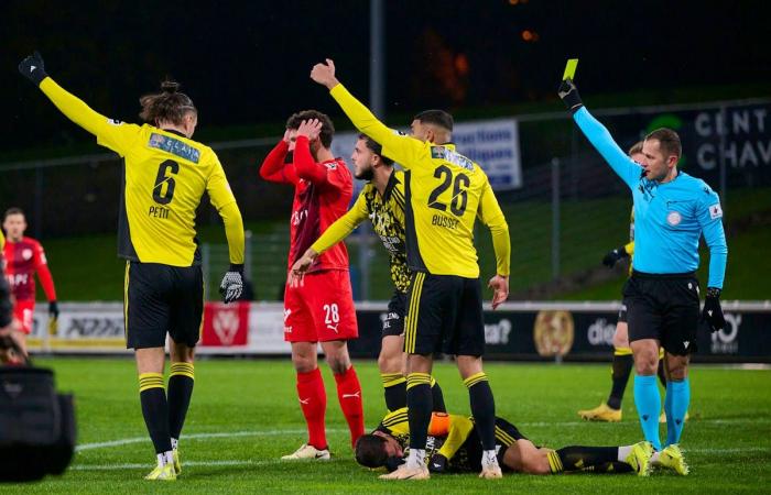 Fútbol: Tras el susto, el jugador del Nyon está consciente