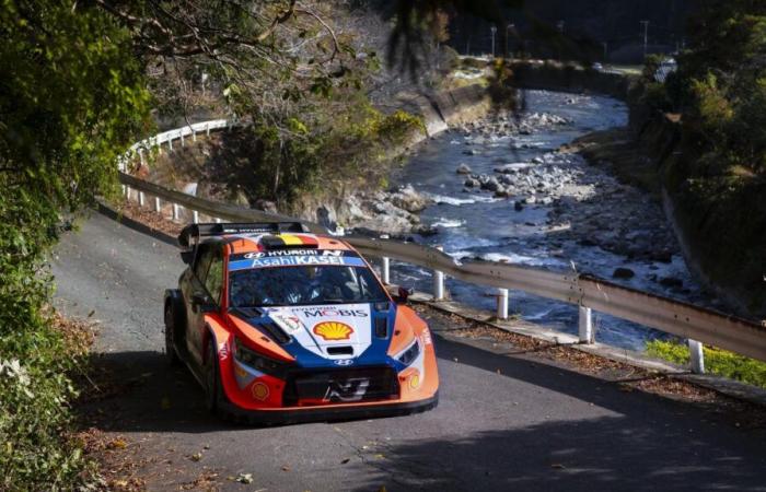 Rally de Japón: Thierry Neuville en plena “remontada”