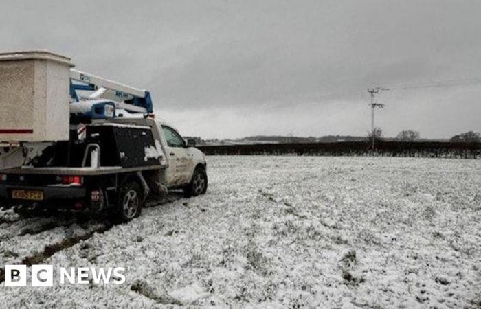 Hogares de Cumbria afectados por cortes de energía en Storm Bert