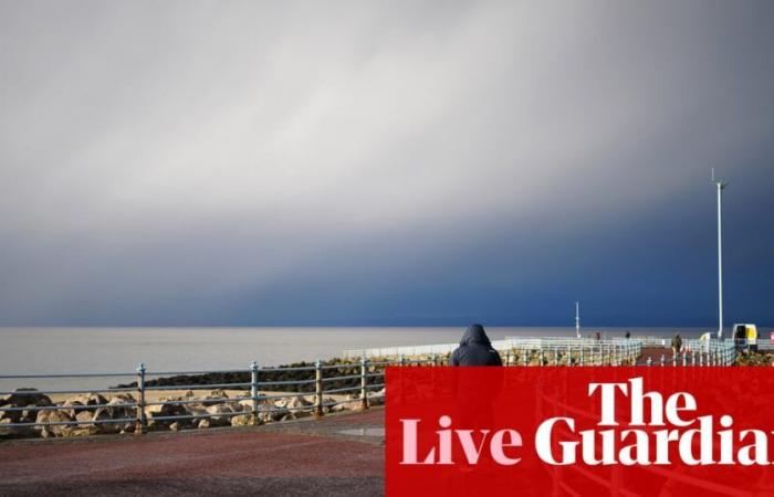 Storm Bert en vivo: Met Office advierte sobre un ‘evento de peligro múltiple’ con advertencias de nieve, hielo e inundaciones para el Reino Unido | El clima del Reino Unido