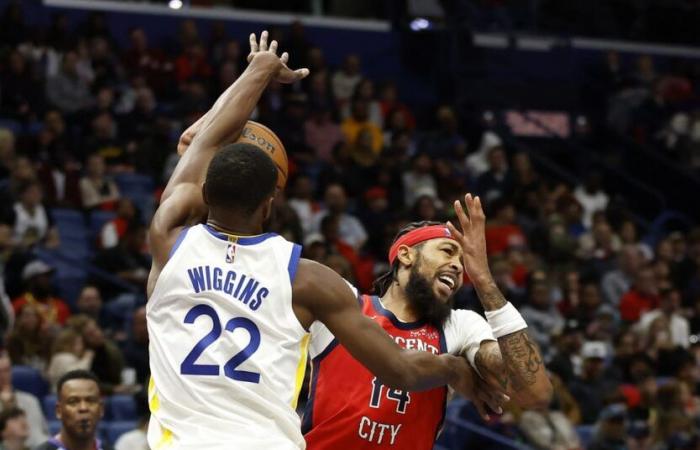 Los Warriors escapan de los Pelicans y alcanzan marca de 3-0 en la Copa de la NBA