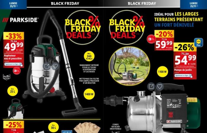 Lidl presenta su oferta Parkside para el Black Friday con precios inmejorables