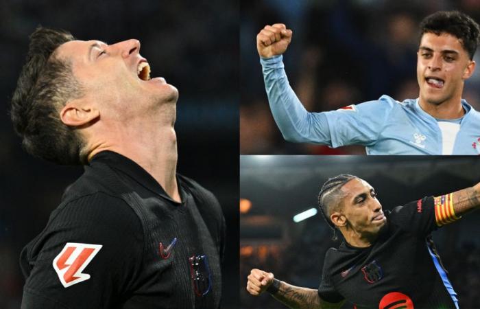 Calificaciones de jugadores del Barcelona vs Celta: ¡Un colapso fenomenal! Los de Hansi Flick desperdician dos goles de ventaja tras la expulsión de Marc Casado que anula el gran trabajo de Raphinha