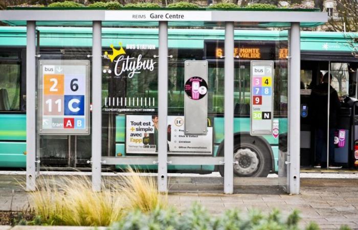 El transporte en huelga el día de la inauguración del mercado navideño de Reims