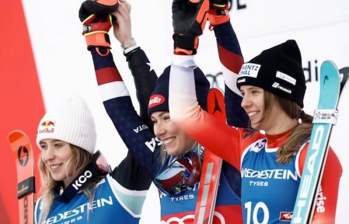 Shiffrin gana la Copa del Mundo de slalom y busca su victoria número 100 en Norteamérica