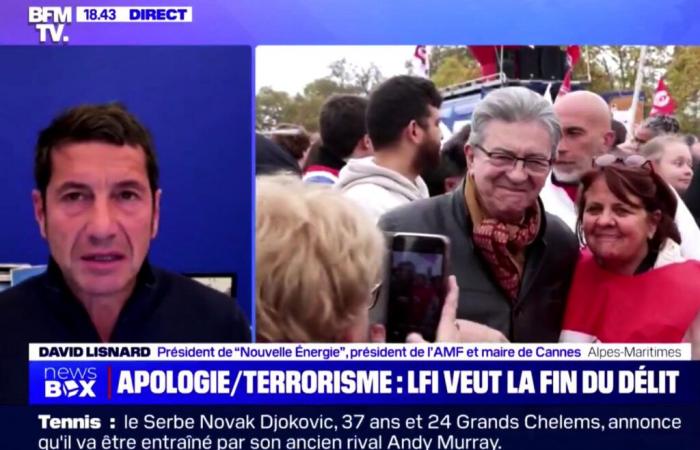 “Son los idiotas útiles de los islamistas”. David Lisnard protesta contra LFI, que quiere eliminar el delito de apología del terrorismo