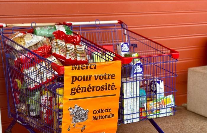 Difícil último día de recogida para los voluntarios del Banco de Alimentos