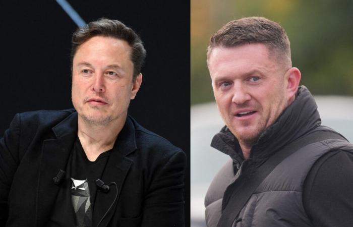 Elon Musk cuestiona la sentencia de prisión de Tommy Robinson