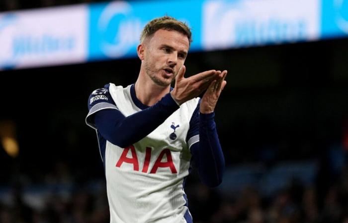 El baile de Maddison – Premier League – J12 – Manchester City-Tottenham (0-4)